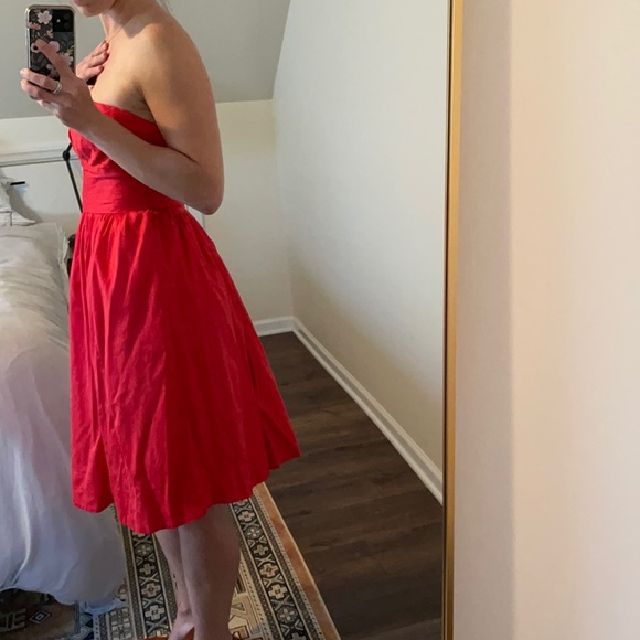 Anthropologie red dress 💃🏽 - Picture 2 of 7